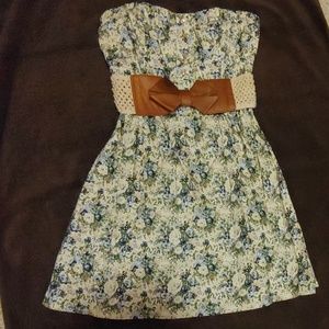Strapless Mini Dress